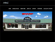 Tablet Screenshot of aberdeenoffice.com